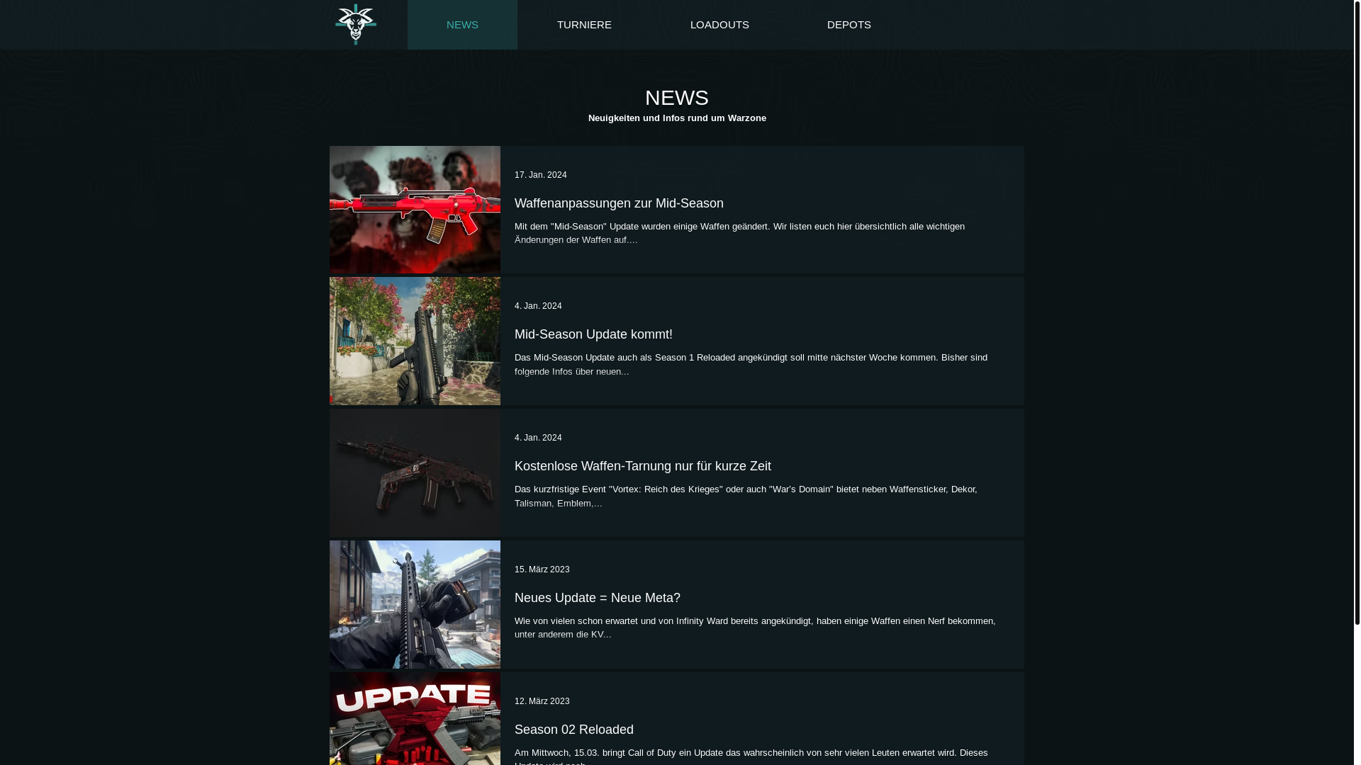 website screenshot of https://clania.de/