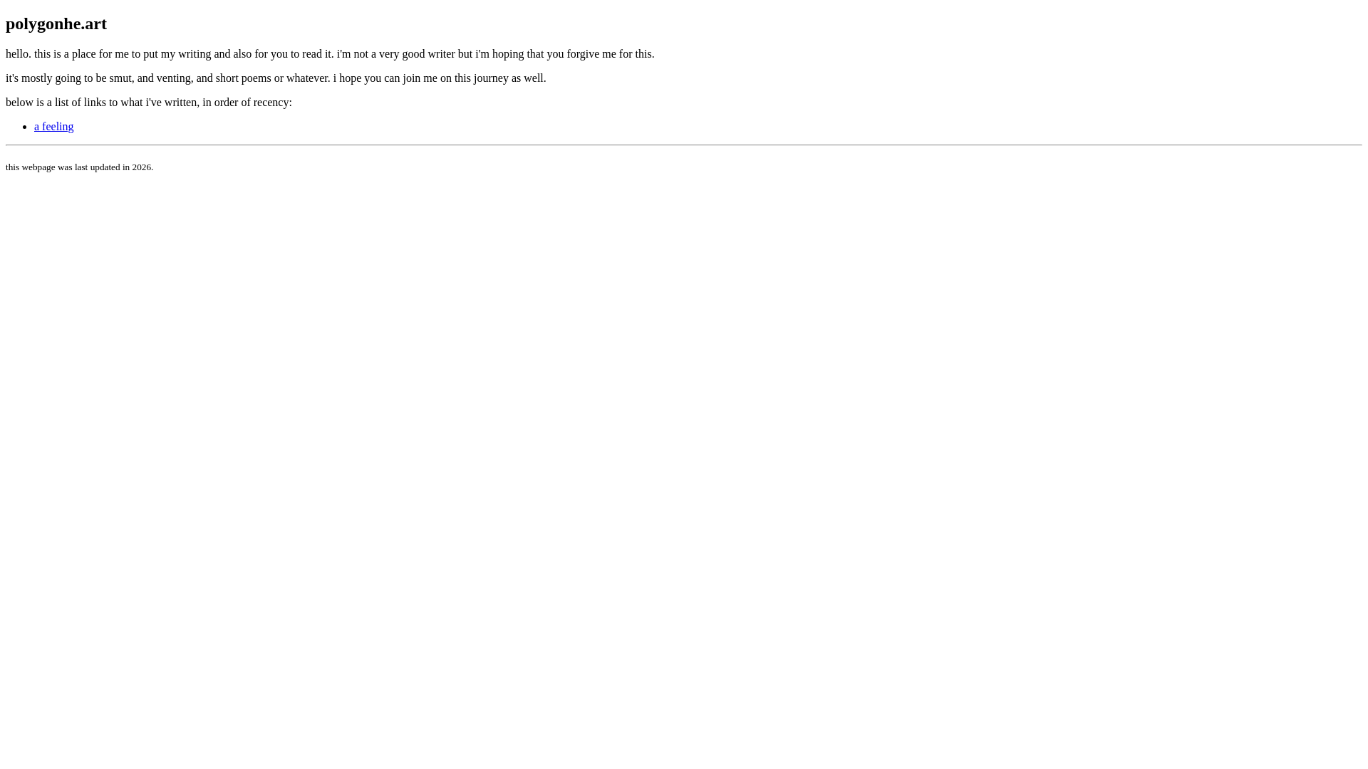 website screenshot of https://polygonheart.pages.dev/