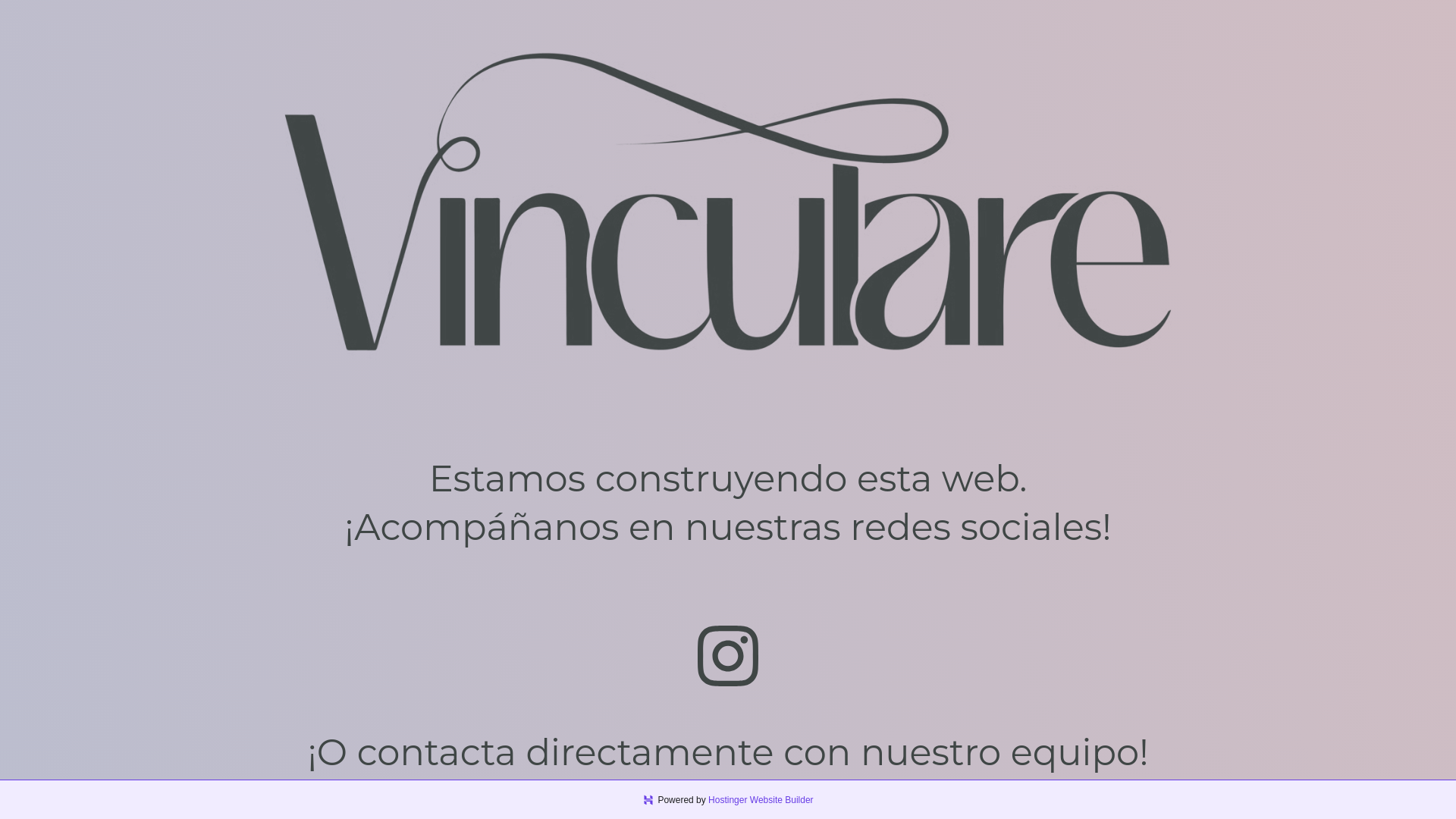 website screenshot of https://clinicavinculare.es/