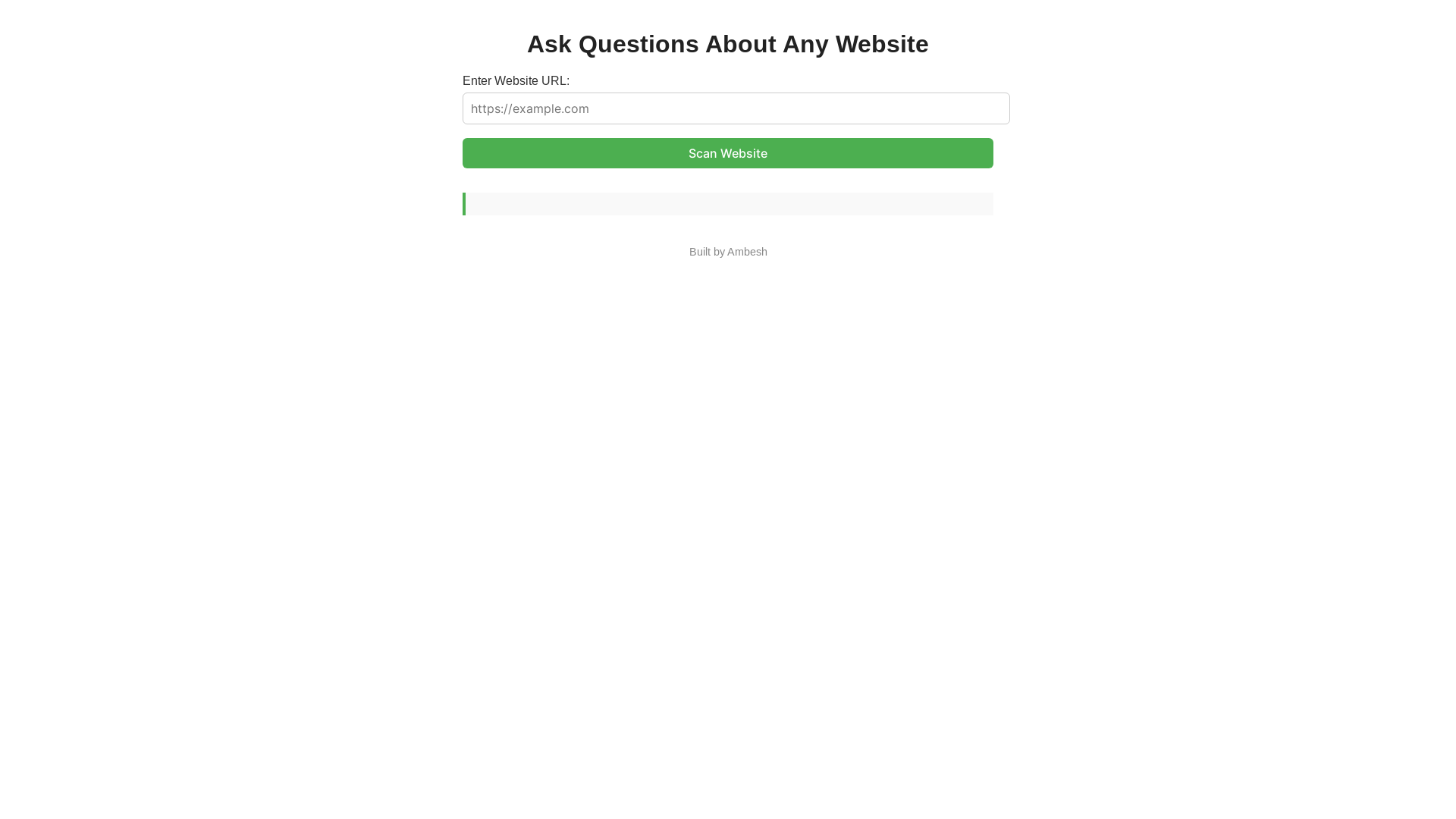 website screenshot of https://webanalyser.info/