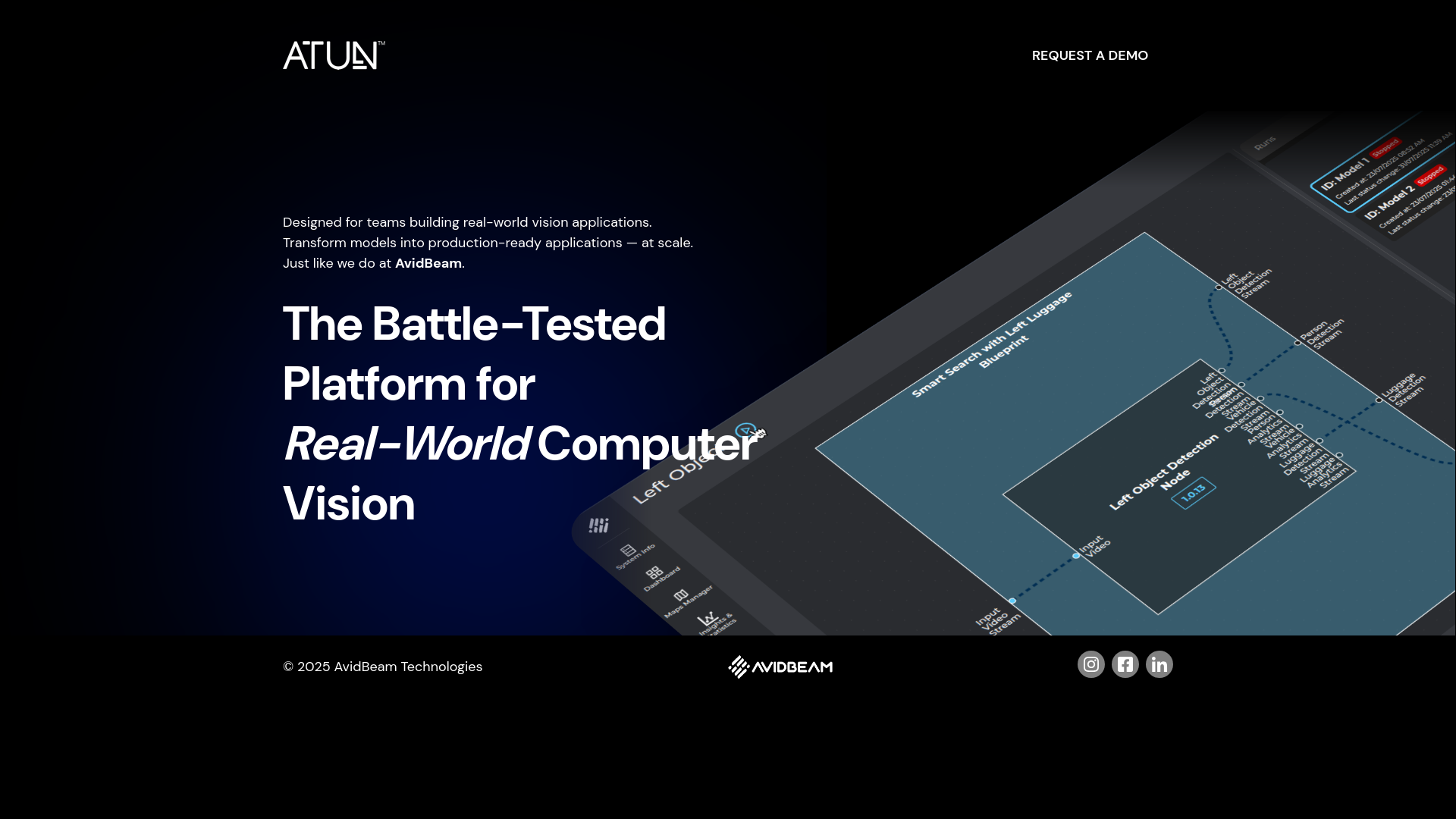 website screenshot of https://atun-landing-page.pages.dev/