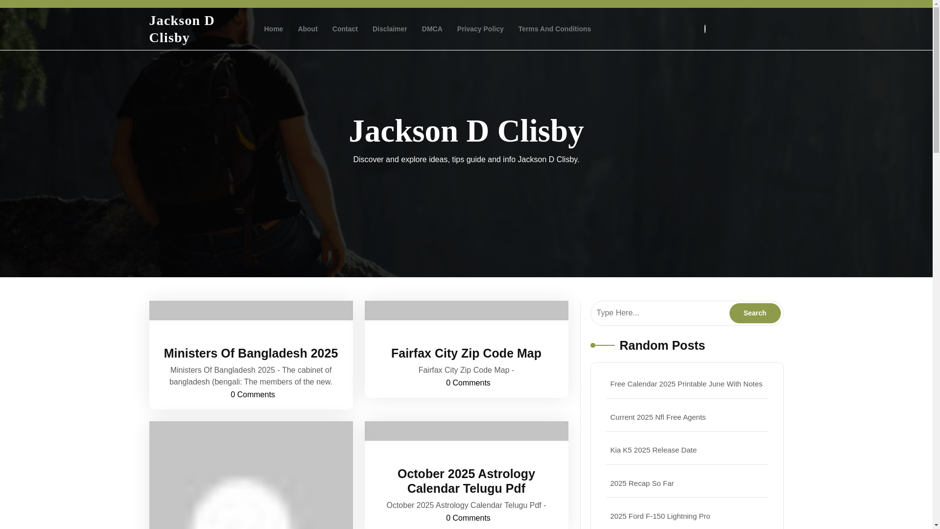 website screenshot of https://jacksondclisby.pages.dev/