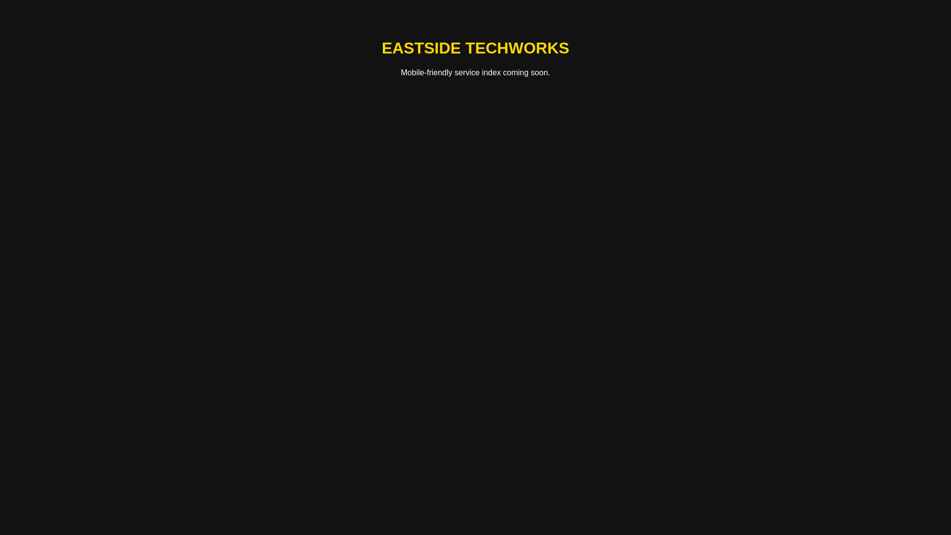 website screenshot of https://eastside-techworks-web.pages.dev/