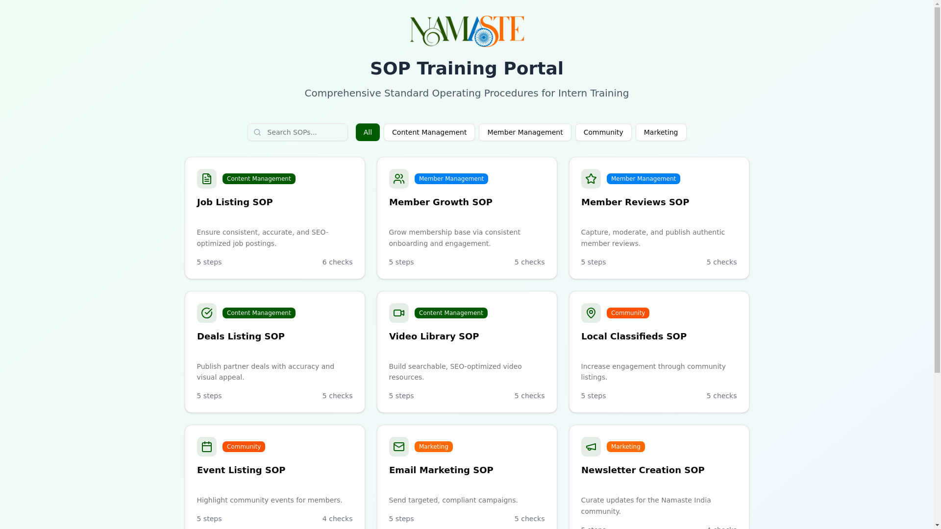 website screenshot of https://namaste-7s0.pages.dev/
