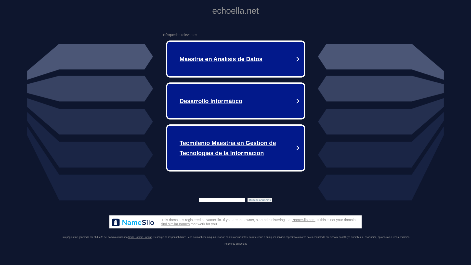 website screenshot of https://echoella.net/