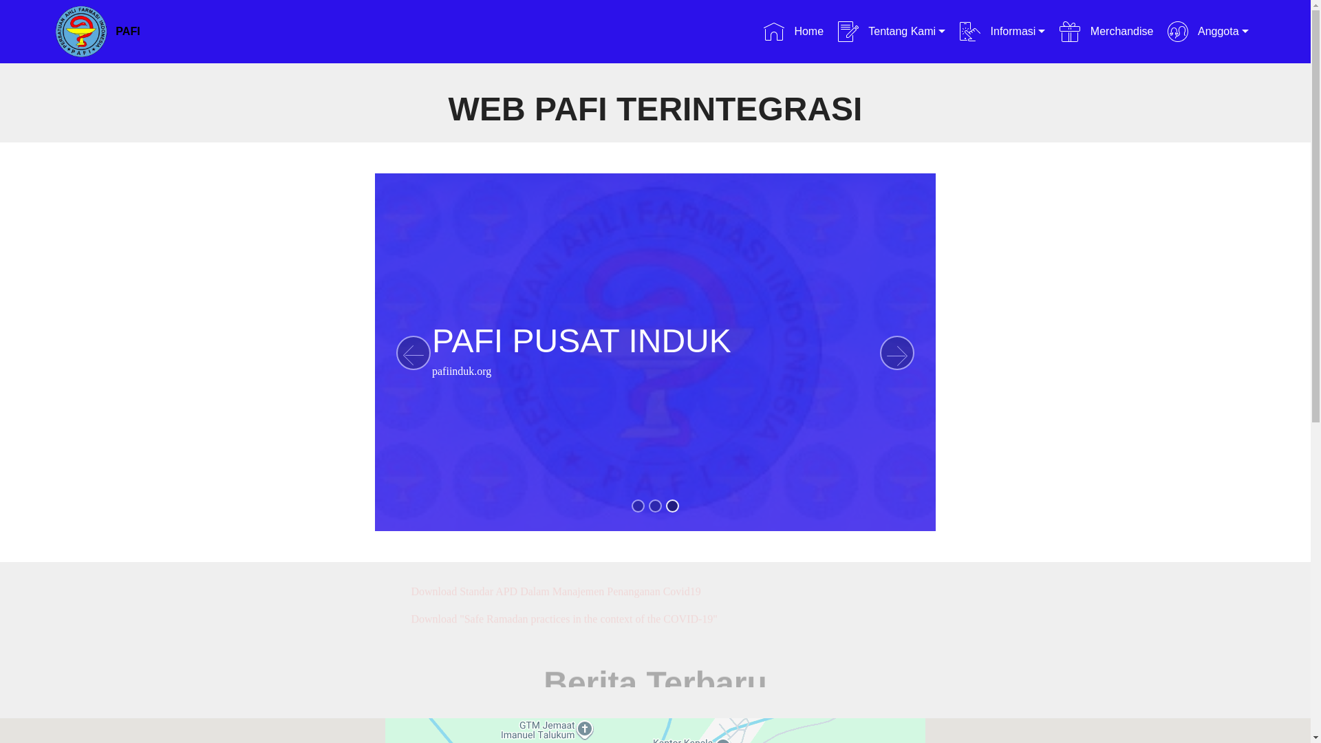 website screenshot of https://pafi-mamasa-org-uen.pages.dev/