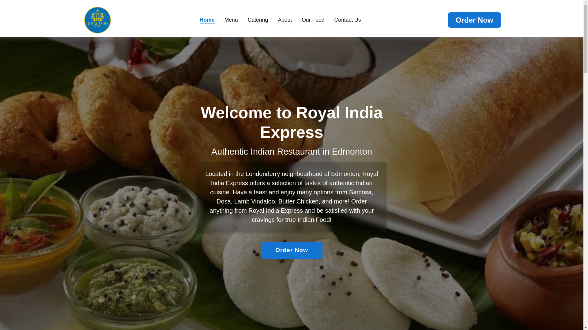 website screenshot of https://indian-spoon-calgary.pages.dev/