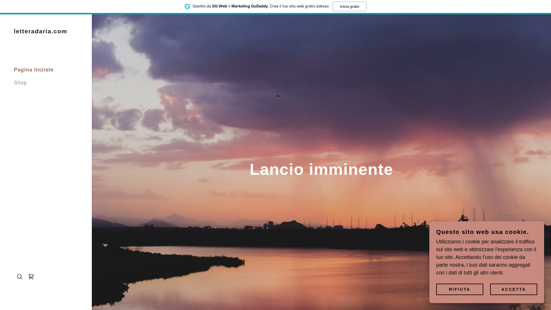 website screenshot of https://letteradaria.com/
