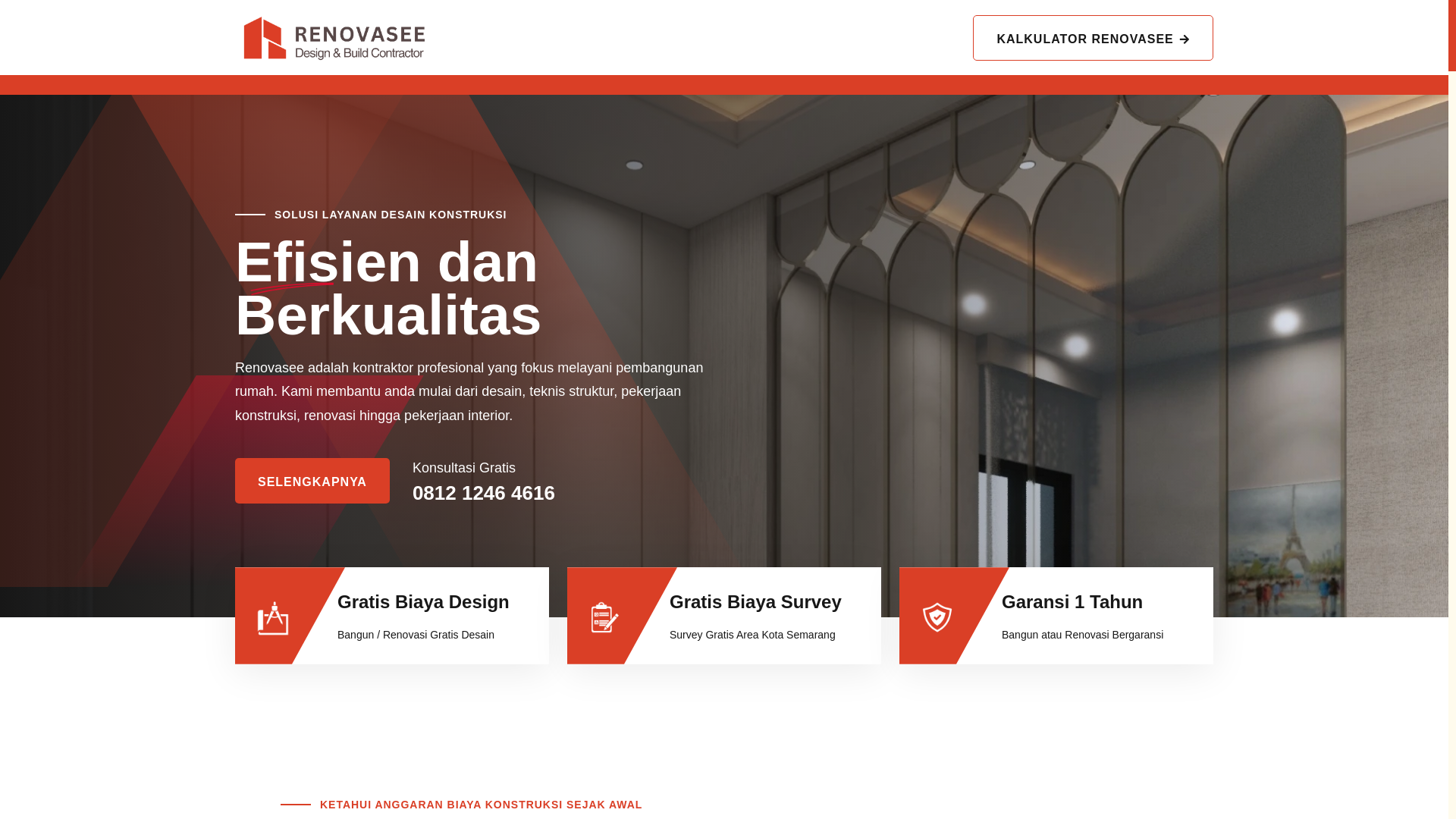 website screenshot of https://renovasee.co.id/