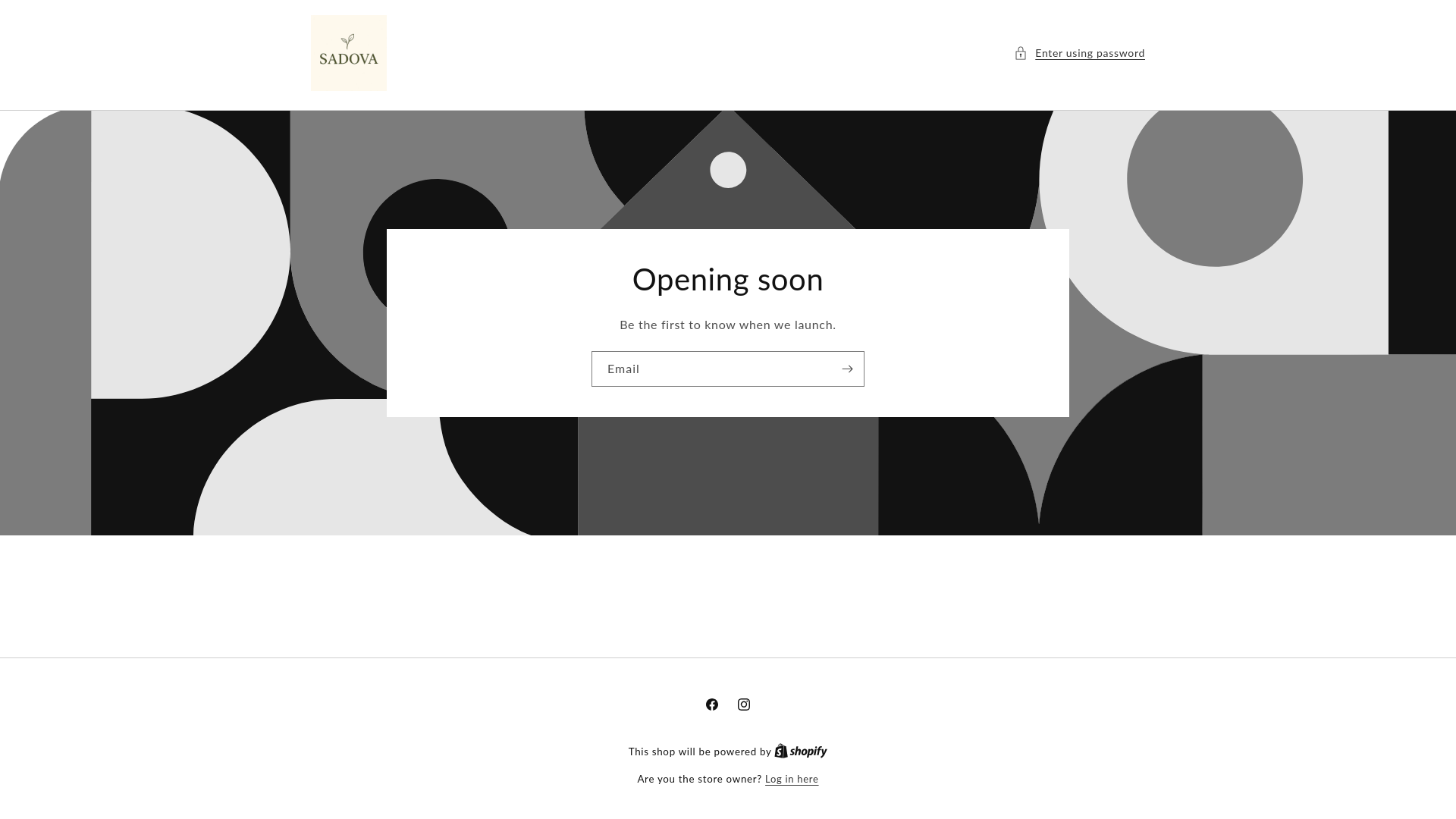 website screenshot of https://sadova.net/