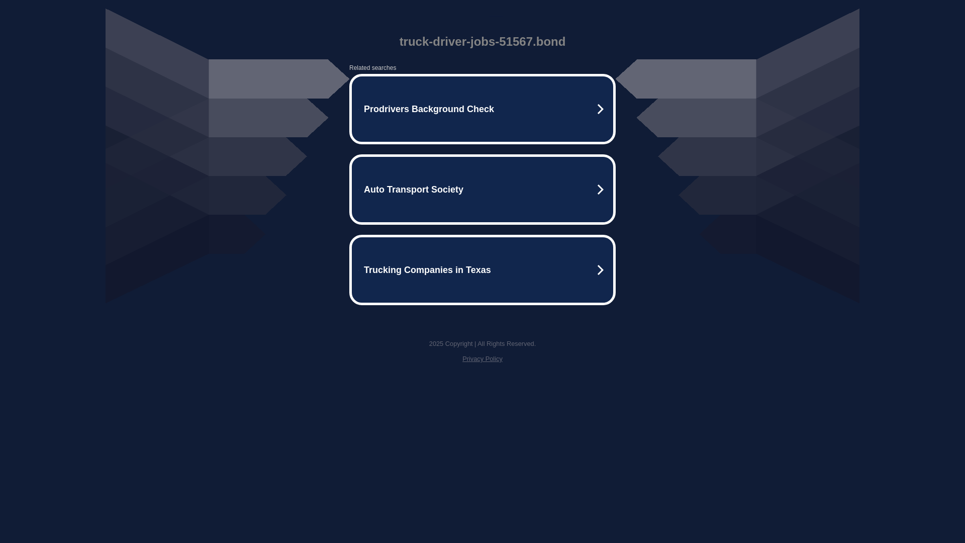 website screenshot of https://truck-driver-jobs-51567.bond/