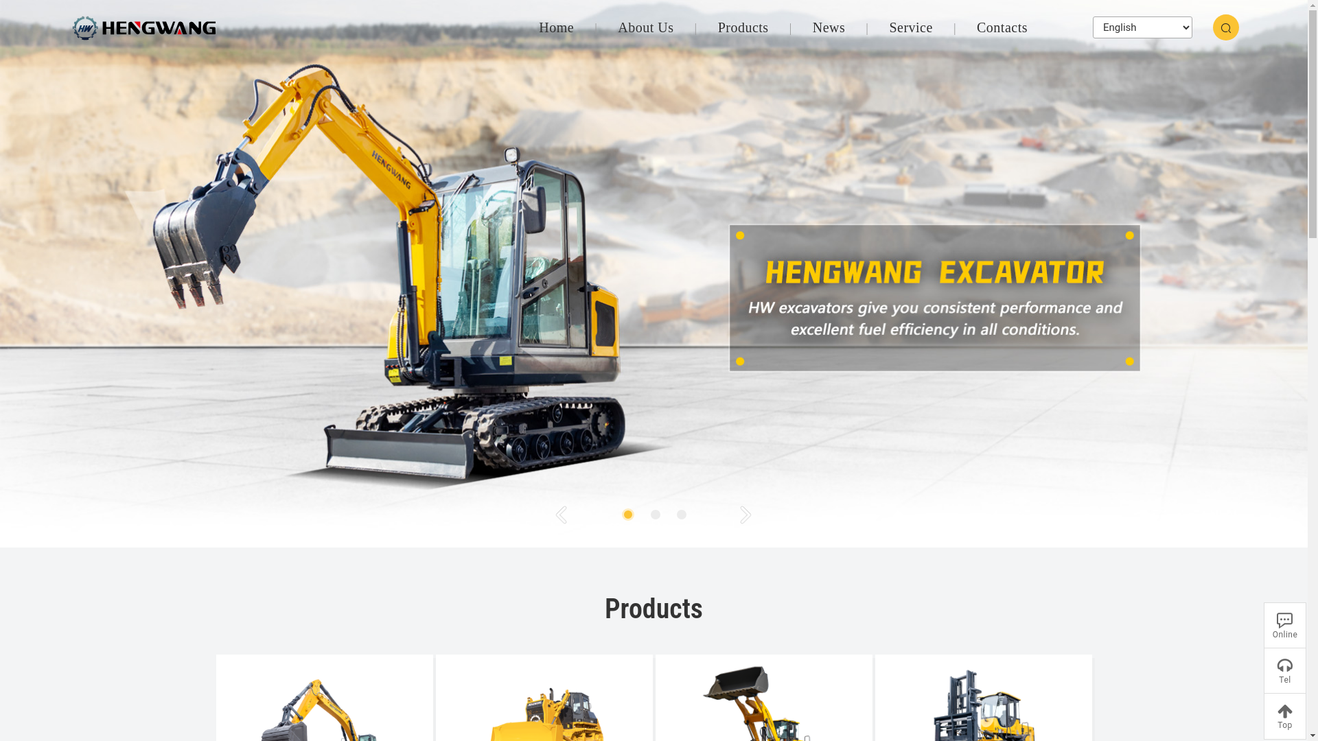 website screenshot of https://hengwang.me/