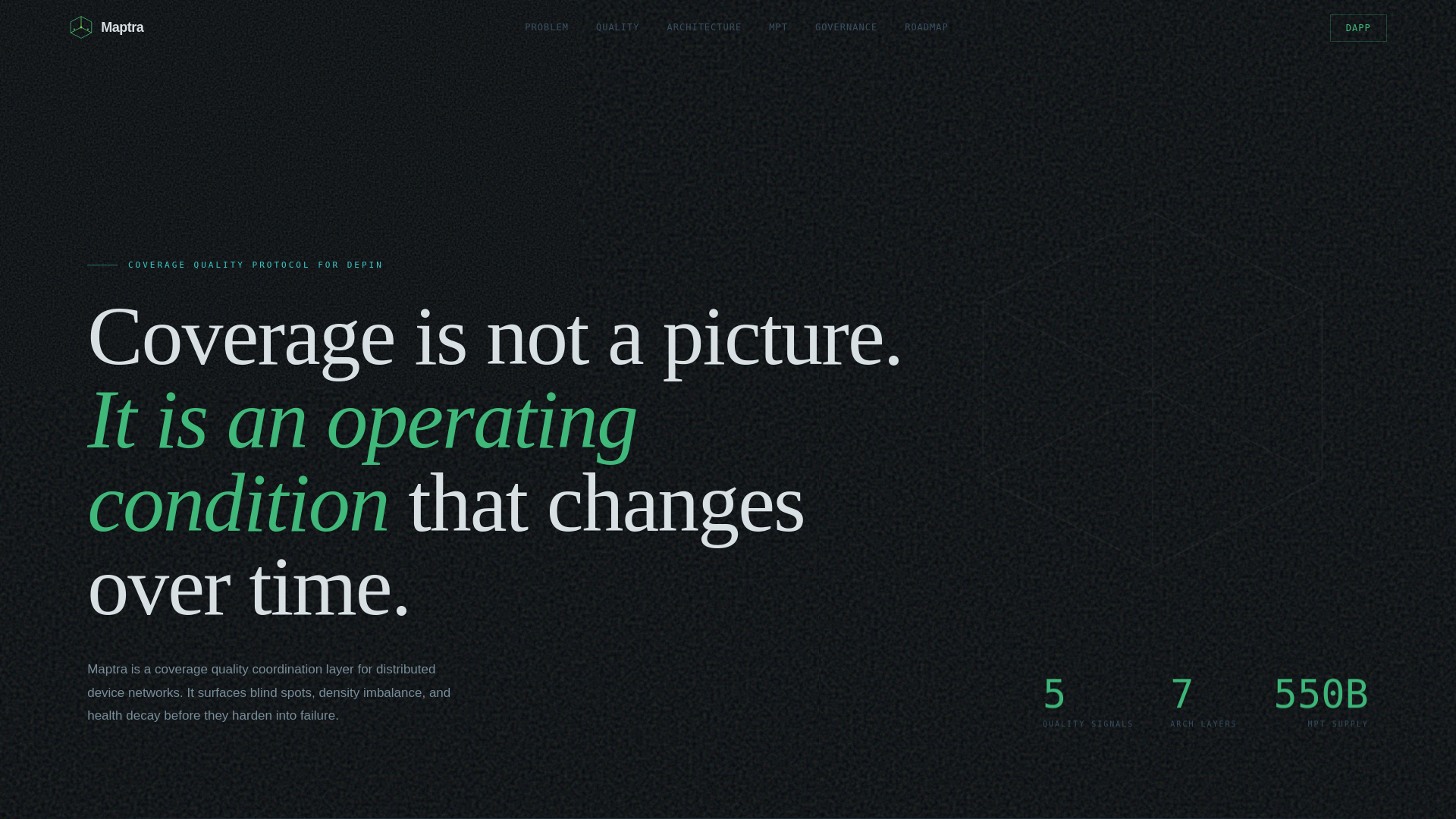 website screenshot of https://maptra.pages.dev/