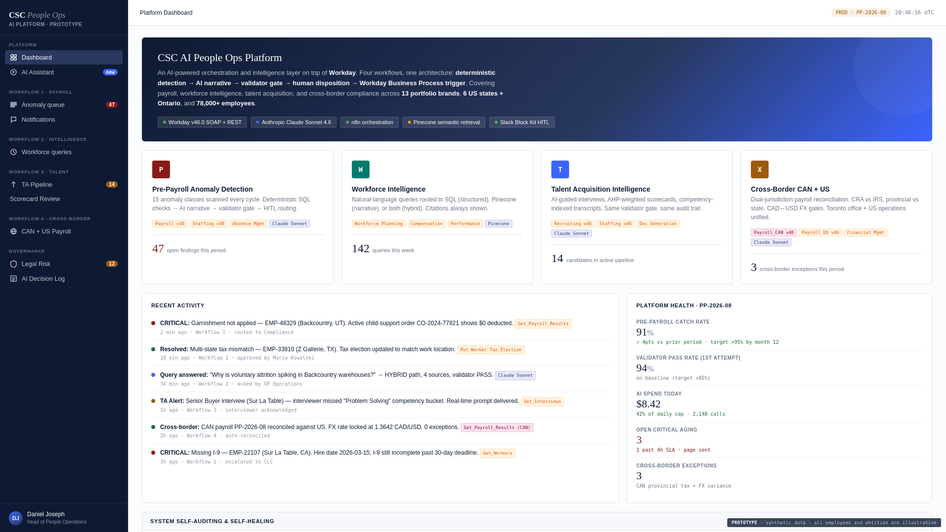 website screenshot of https://csc-assessment-demo.pages.dev/