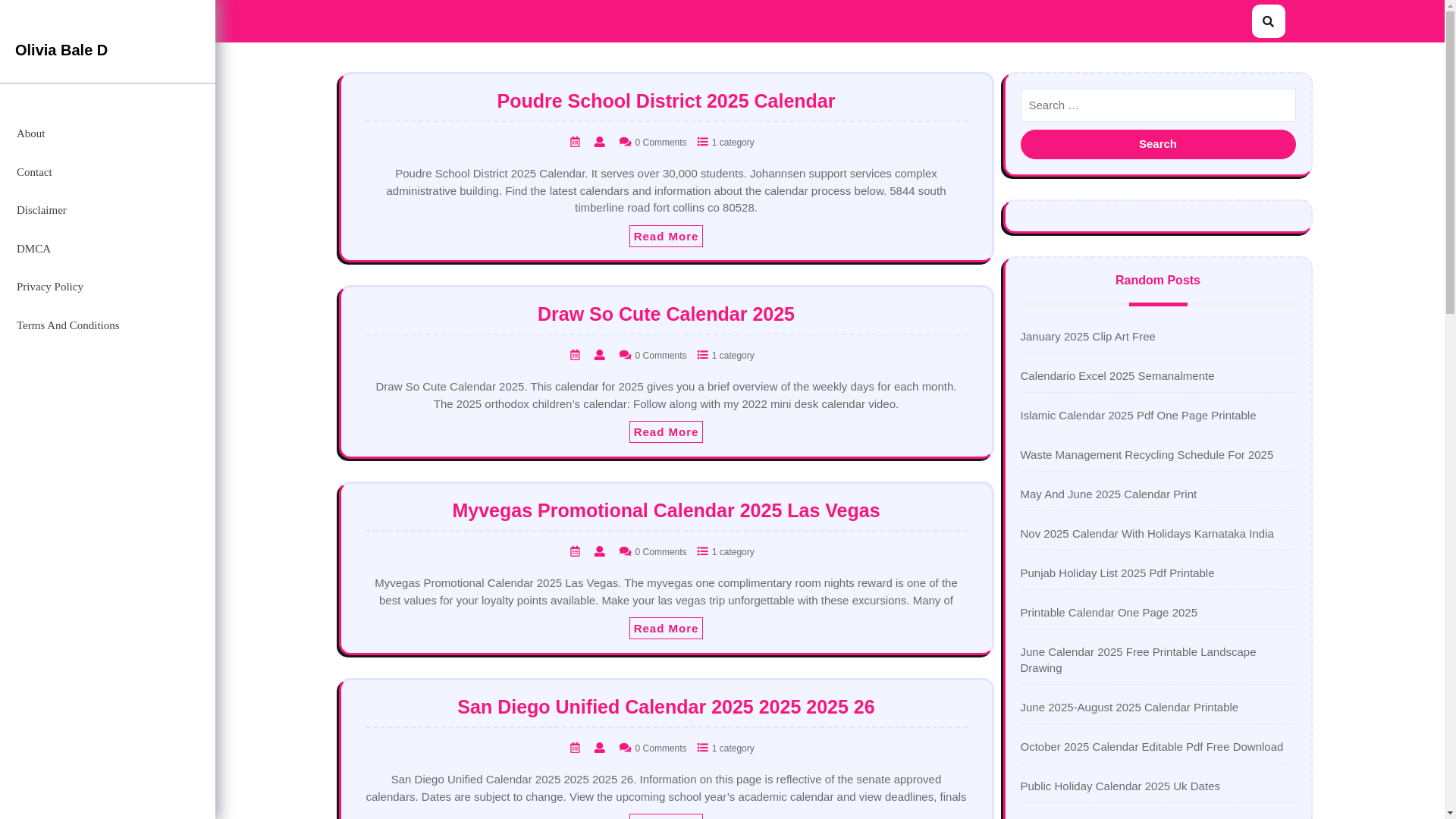 website screenshot of https://oliviabaled.pages.dev/