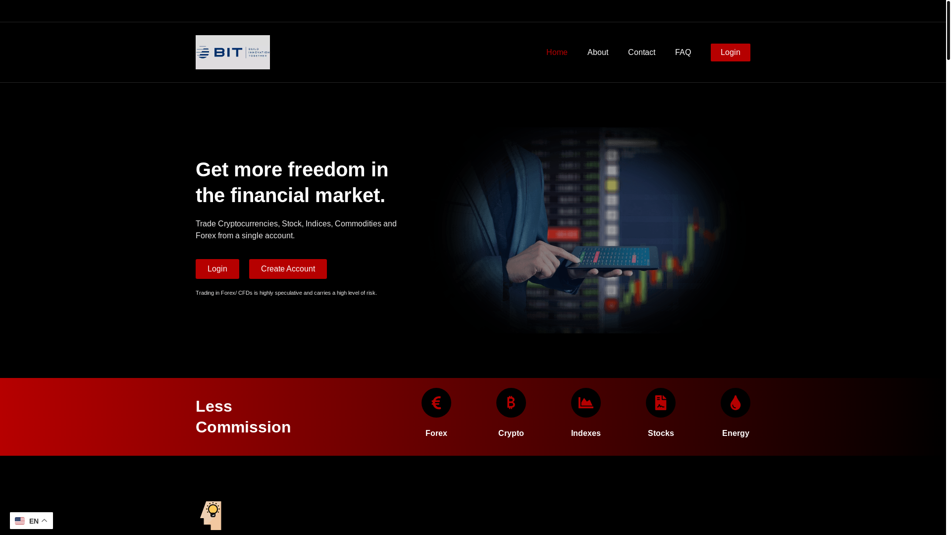 website screenshot of https://bitraviapro.biz/