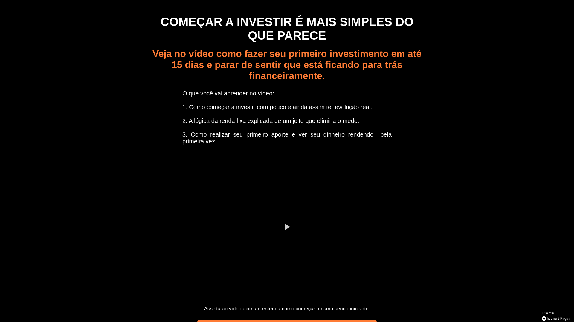 website screenshot of https://rendafixaparajovens.com.br/