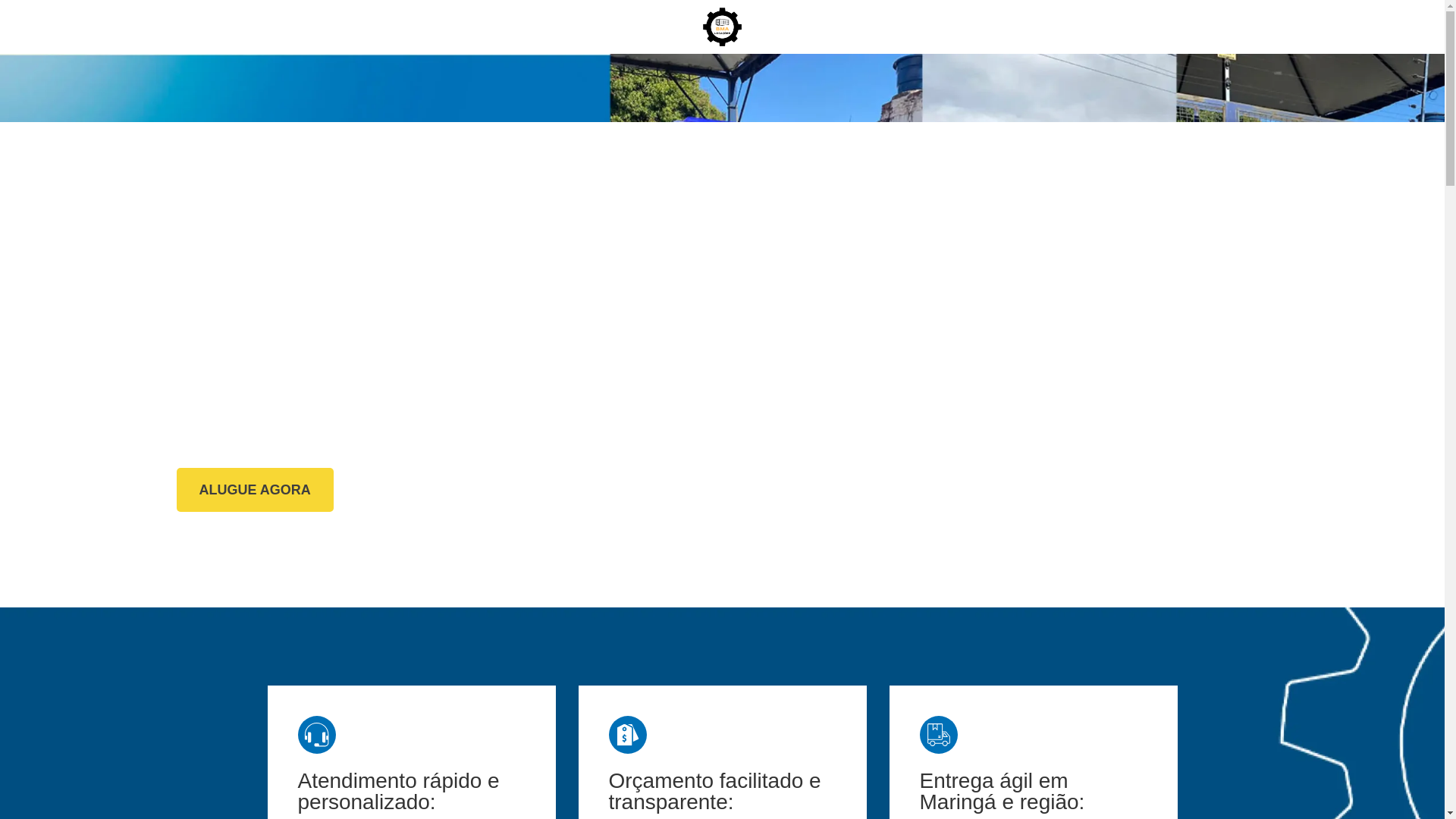 website screenshot of https://bmalocacoesmaringa.com.br/