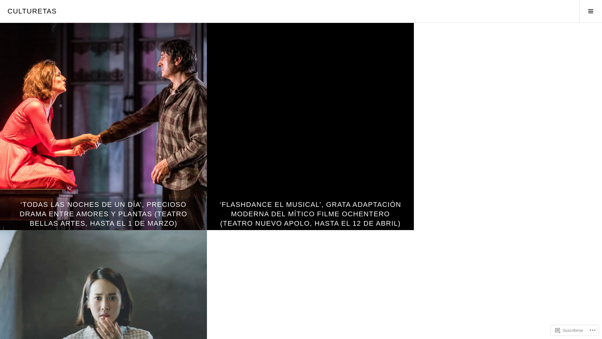 website screenshot of https://culturetas.org