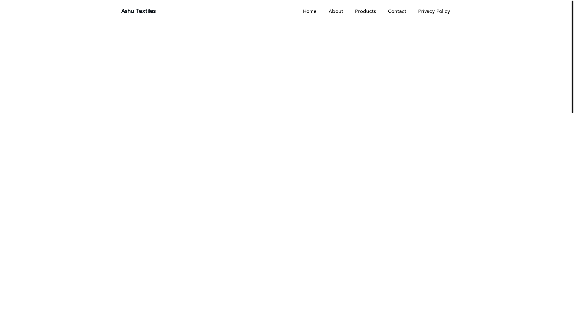 website screenshot of https://ashutextiles.store/