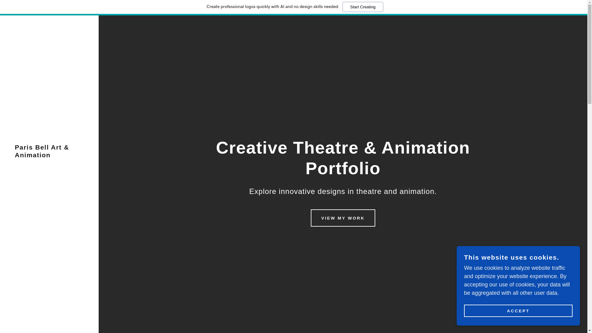 website screenshot of https://saintdewey.com/
