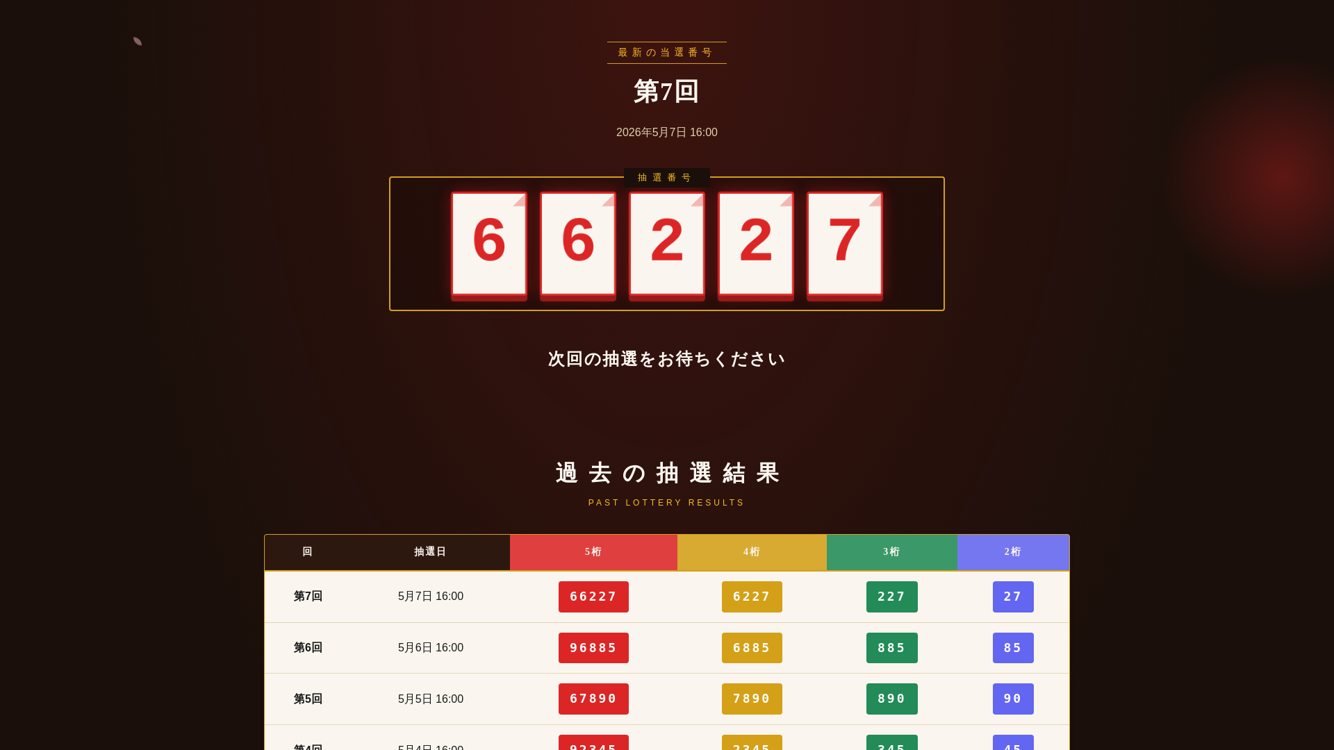 website screenshot of https://japanlotto.co/