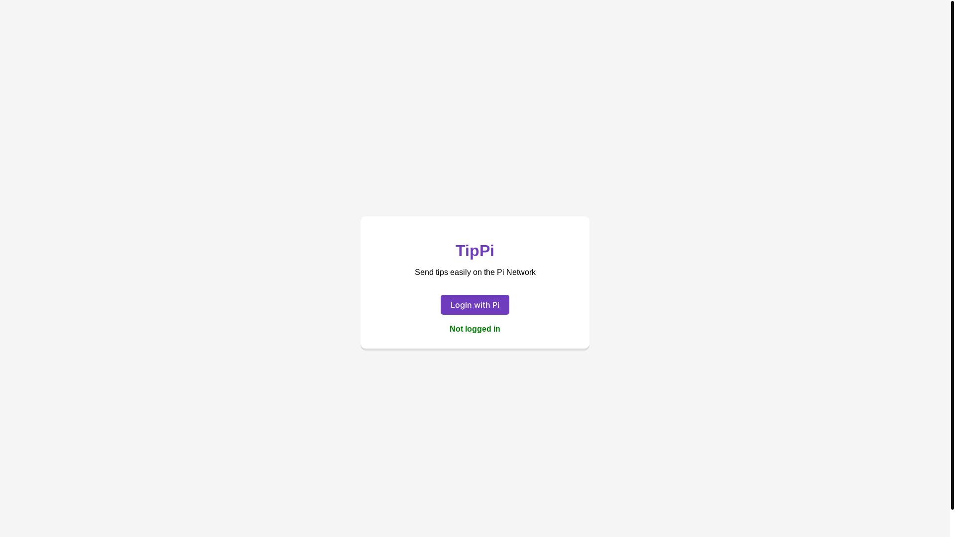 website screenshot of https://vaibhavtanwar530.github.io/Tippi/