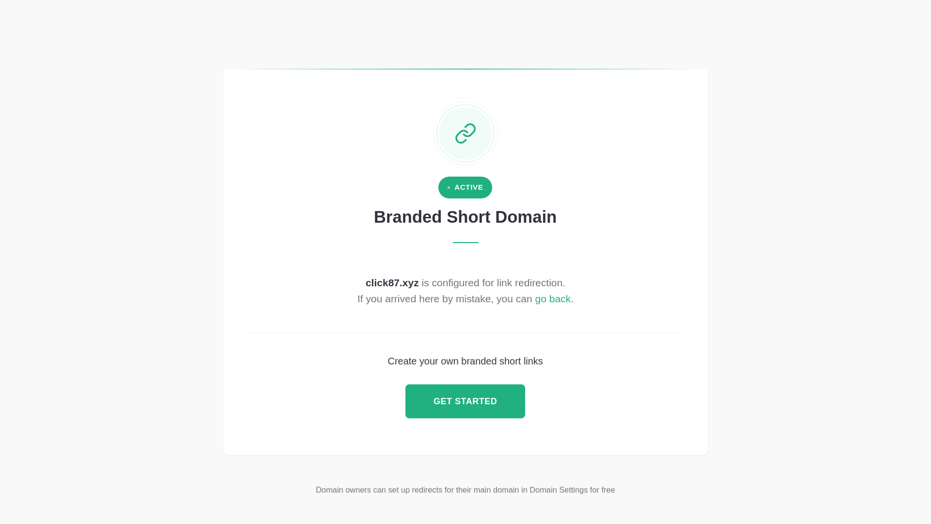 website screenshot of https://click87.xyz/