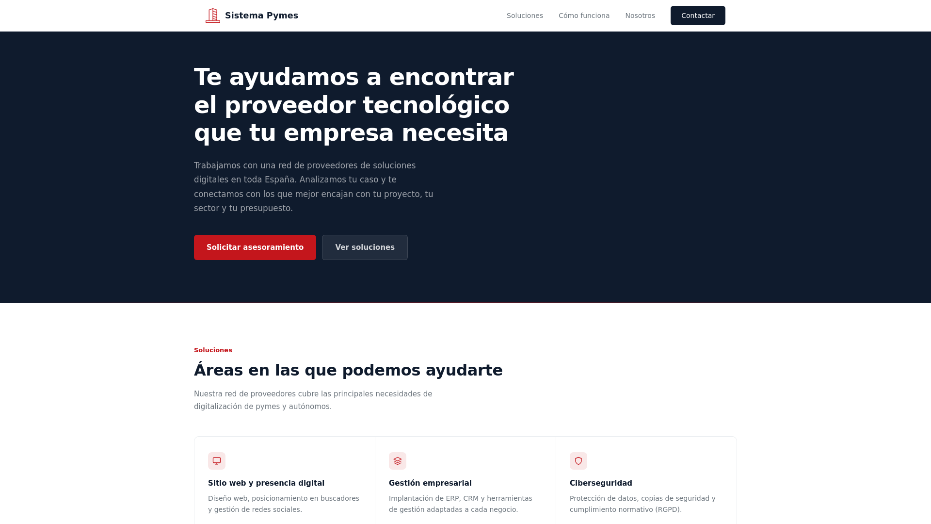 website screenshot of https://digital-pymes.com/