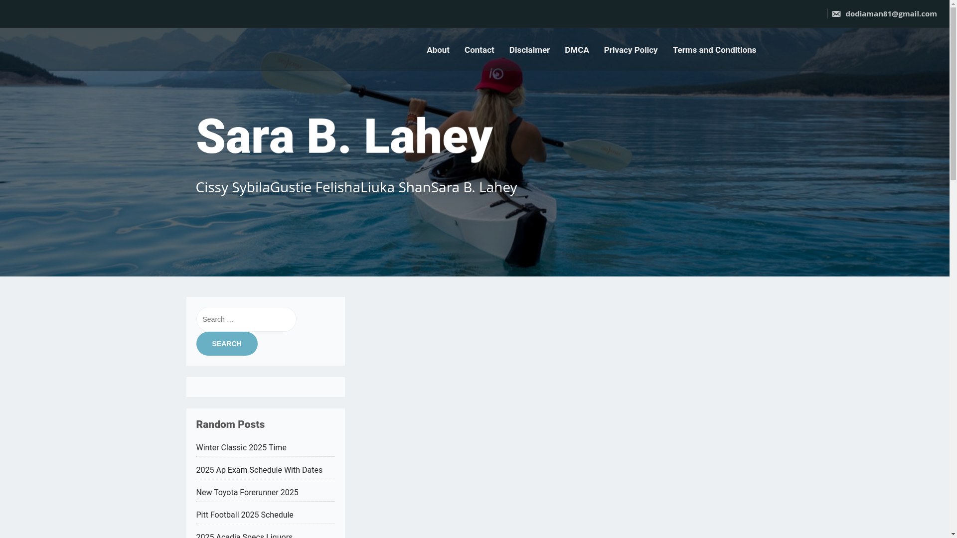 website screenshot of https://sarablahey.pages.dev/