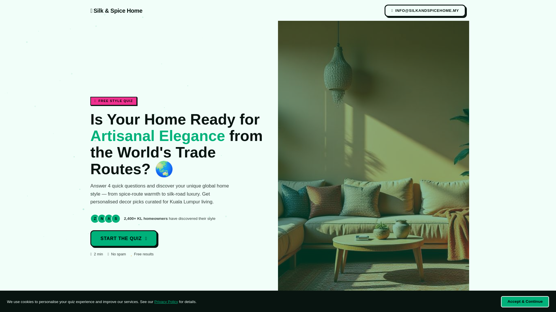 website screenshot of https://tswanastudio.click