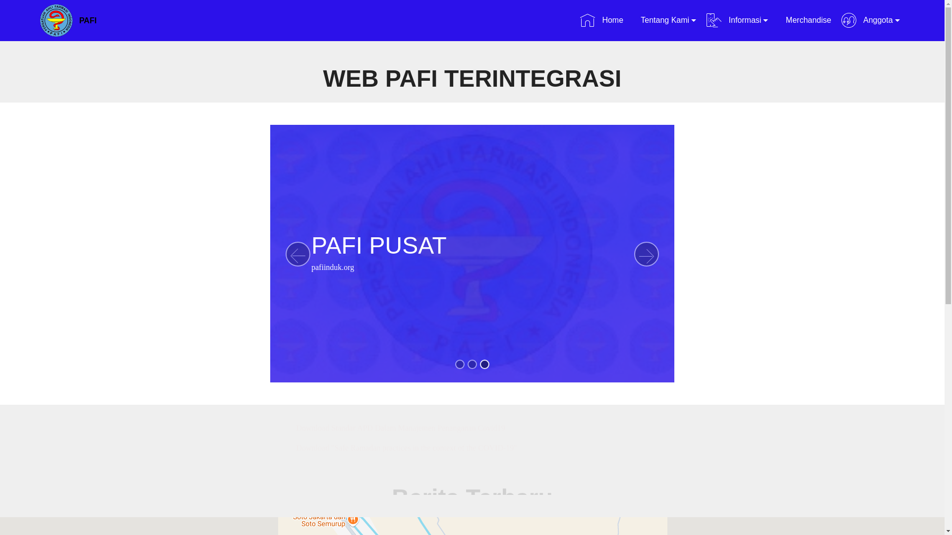 website screenshot of https://pafi-airhangatbarat-org.pages.dev/