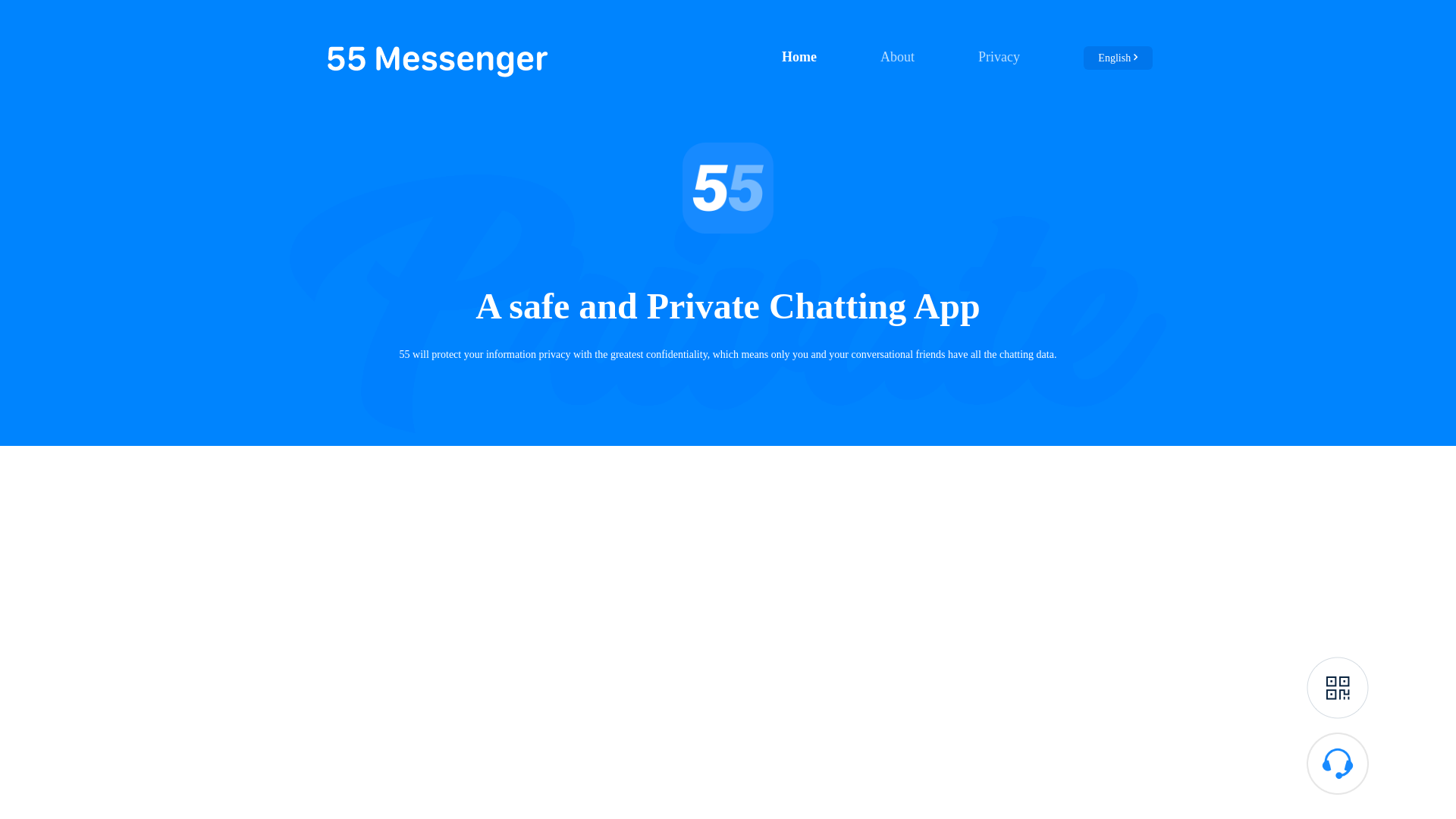 website screenshot of https://55chat27.com/