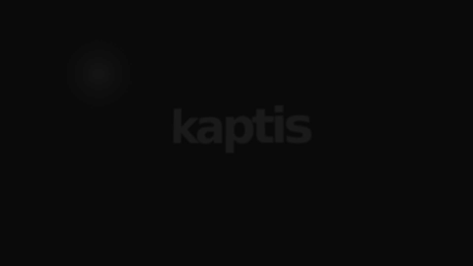 website screenshot of https://kaptis.io/