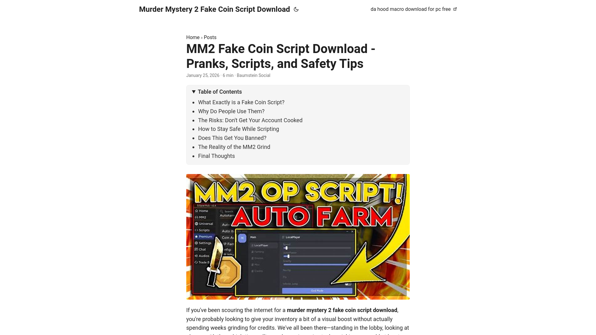 website screenshot of https://murdermystery2fakecoinscriptdownload.pages.dev/