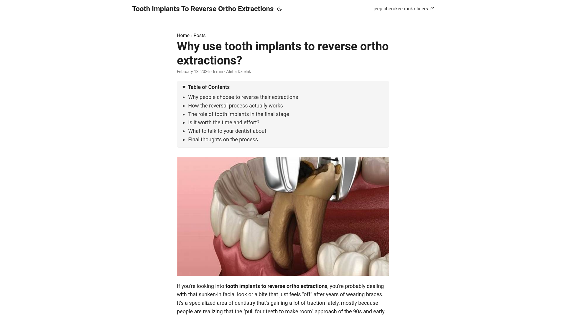 website screenshot of https://tooth-implants-to-reverse-ortho-extractions.pages.dev/