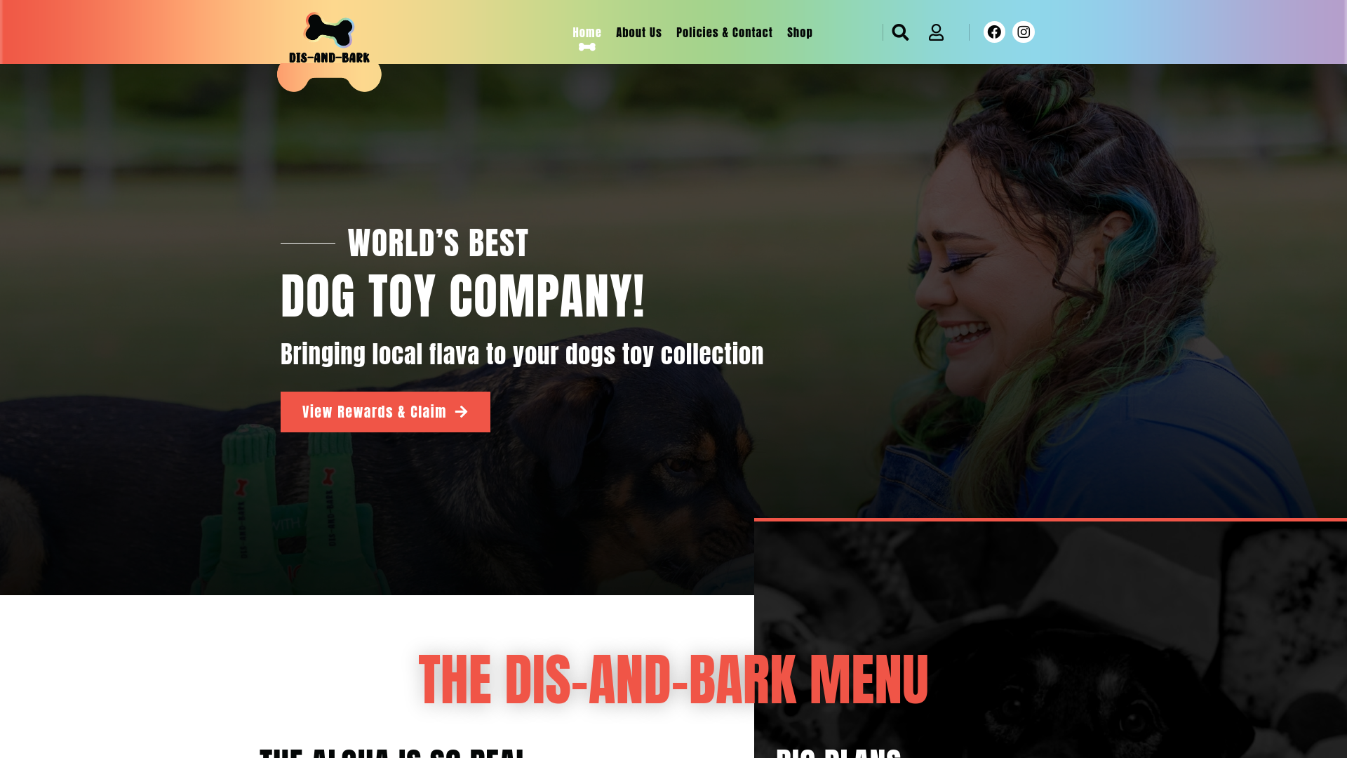 website screenshot of https://disandbark.com/?srsltid=AfmBOoqtAmj3PEwvjxkqJIApVQkbjFYBUNlvyGJOaGGHMGbo8xFqt3FU