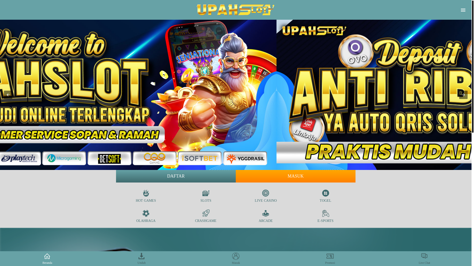 website screenshot of https://upah-gacor1.pages.dev/