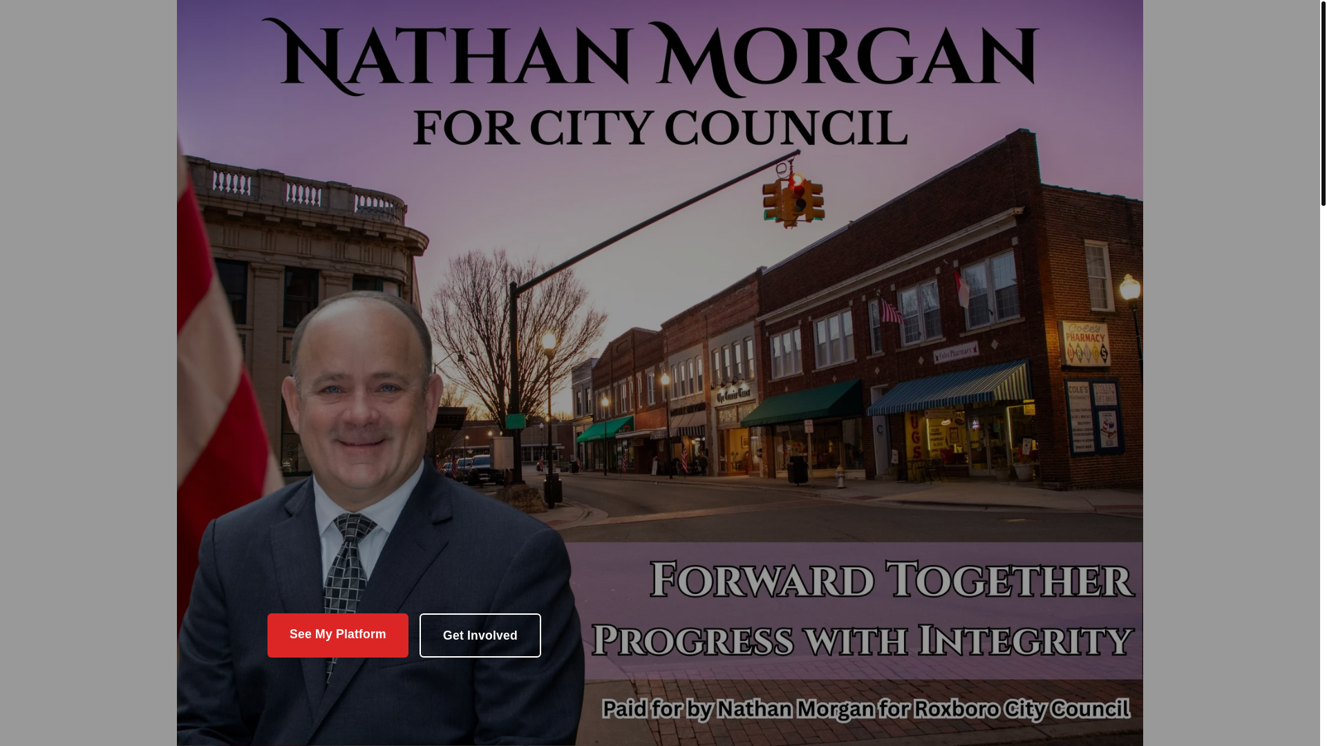 website screenshot of https://nathanmorganforcitycouncil.com/