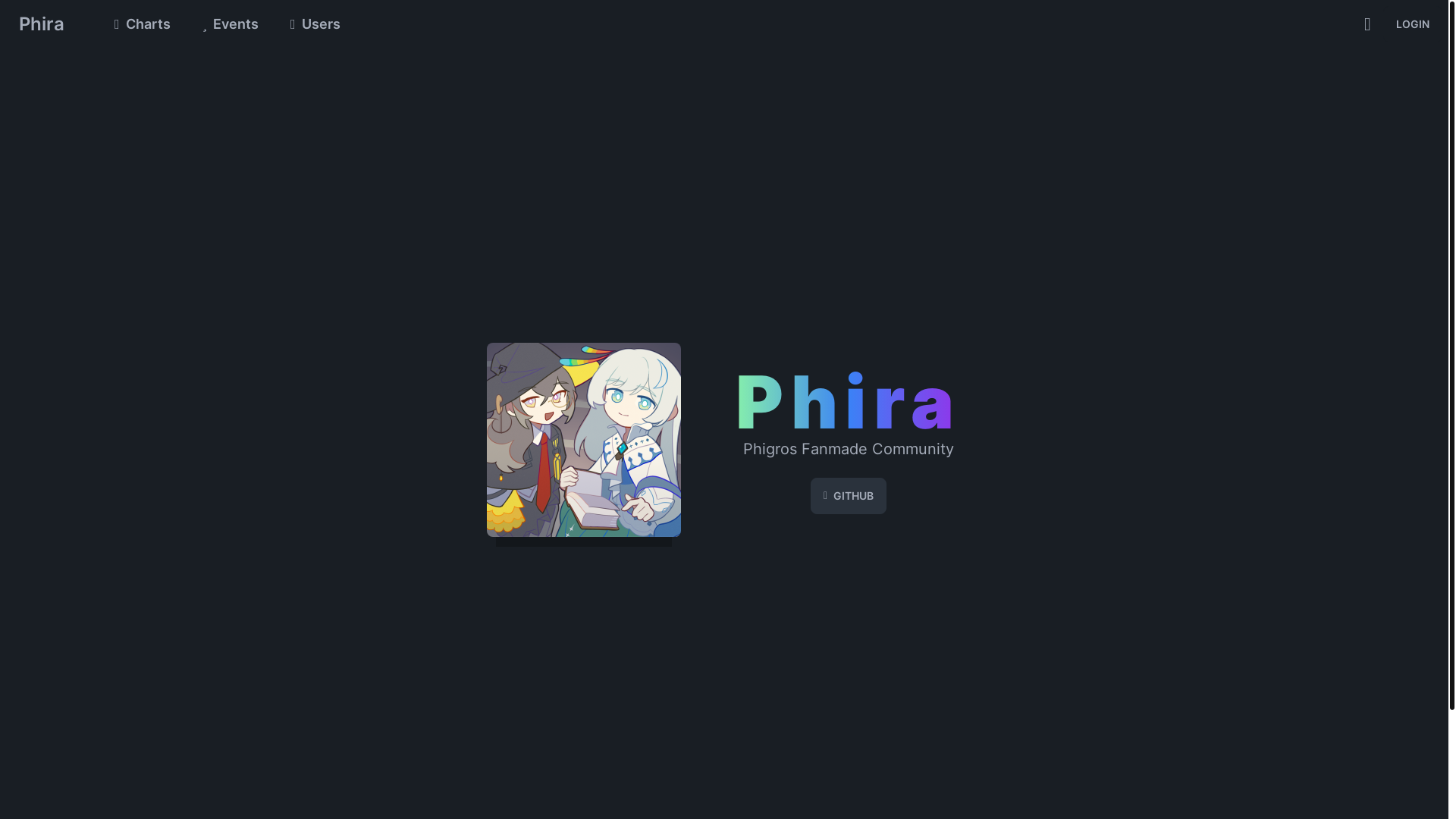 website screenshot of https://phira-web.pages.dev/