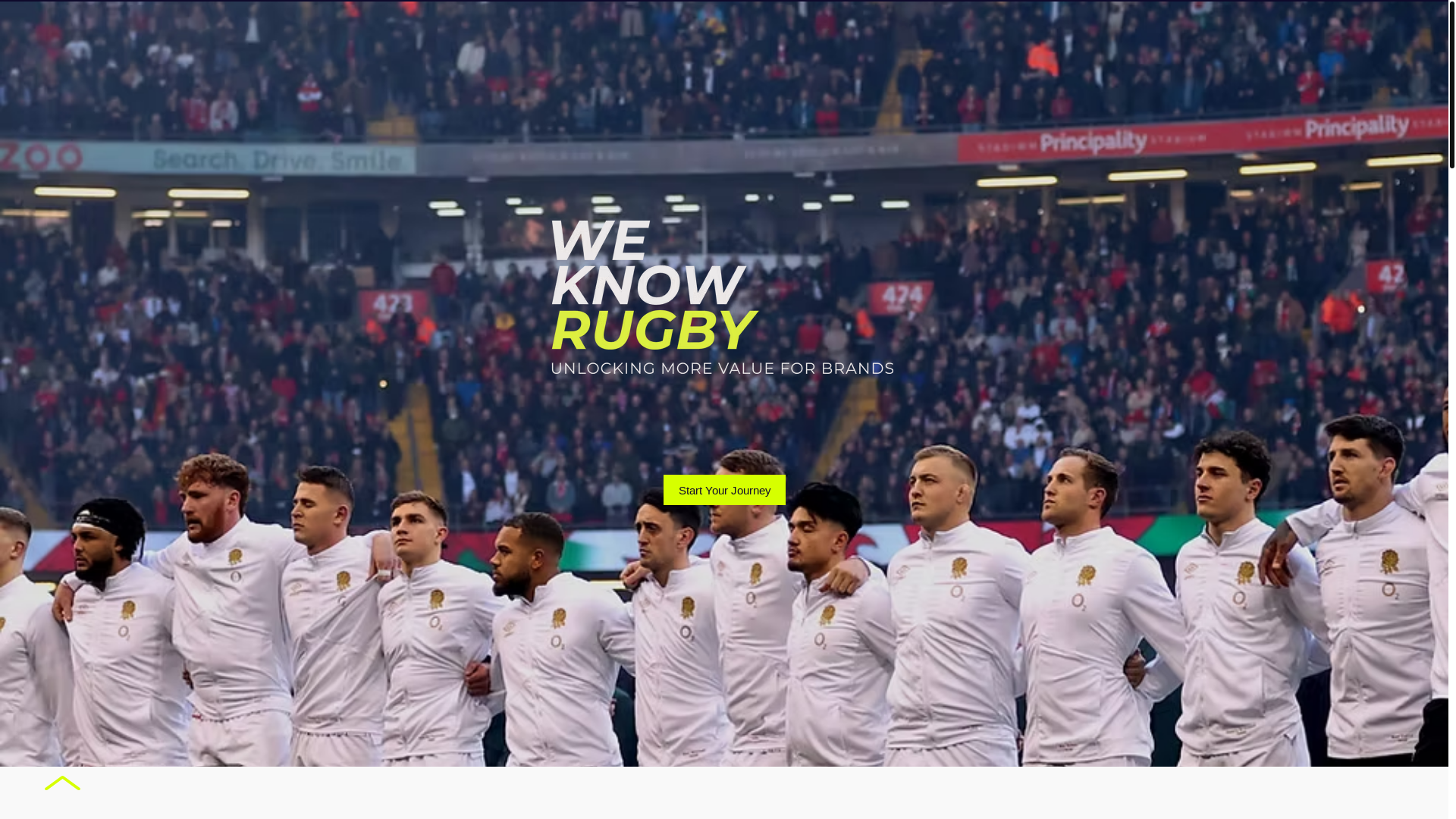 website screenshot of https://weknowsport.agency/