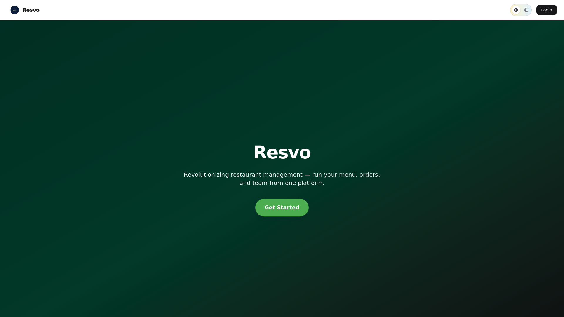website screenshot of https://resvo.ca