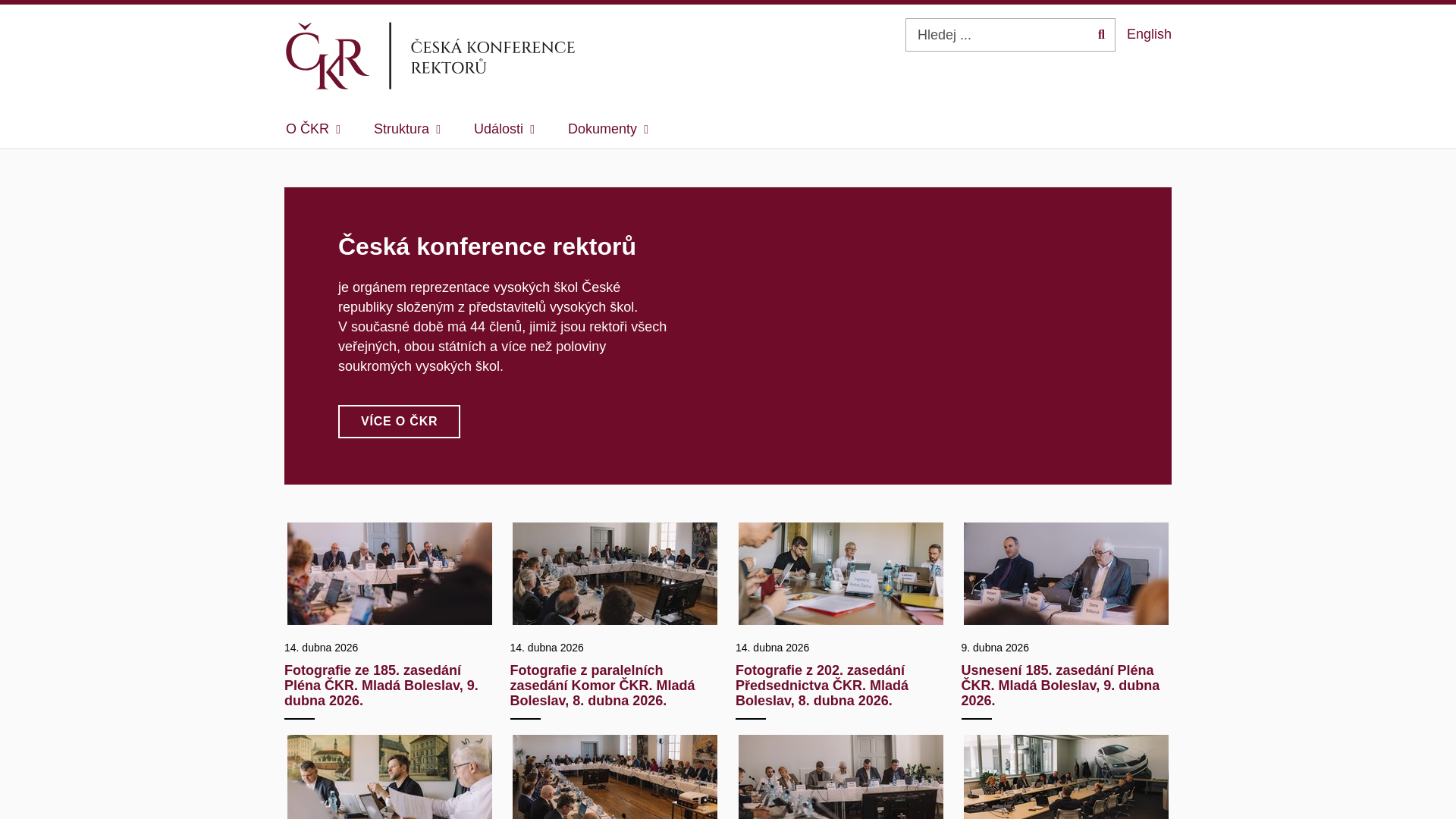 website screenshot of https://www.crc.muni.cz