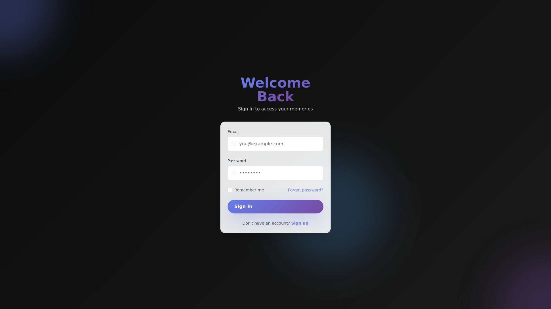 website screenshot of https://remembermemcp.com/