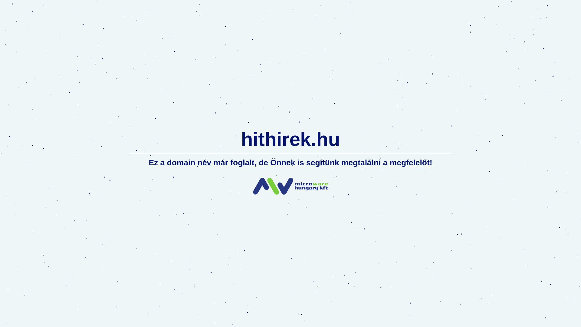 website screenshot of https://hithirek.hu/