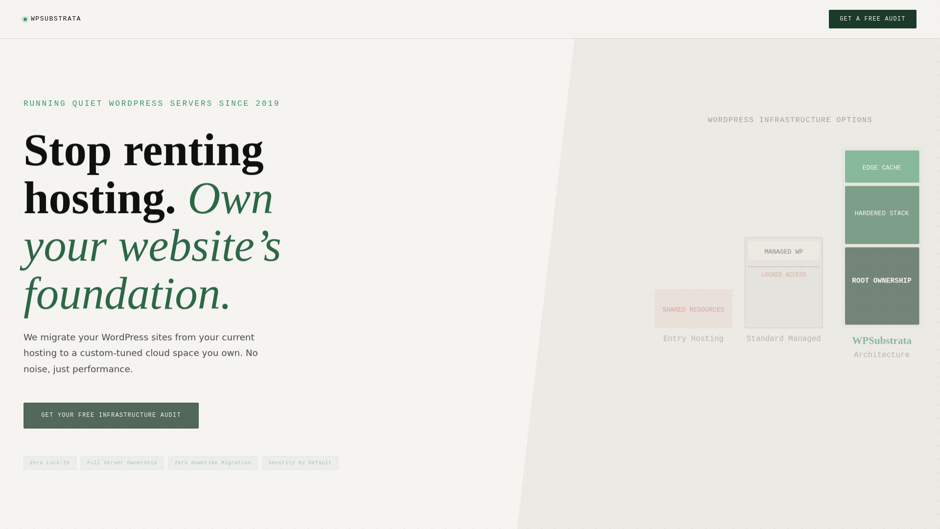 website screenshot of https://wpsubstrata.pages.dev/