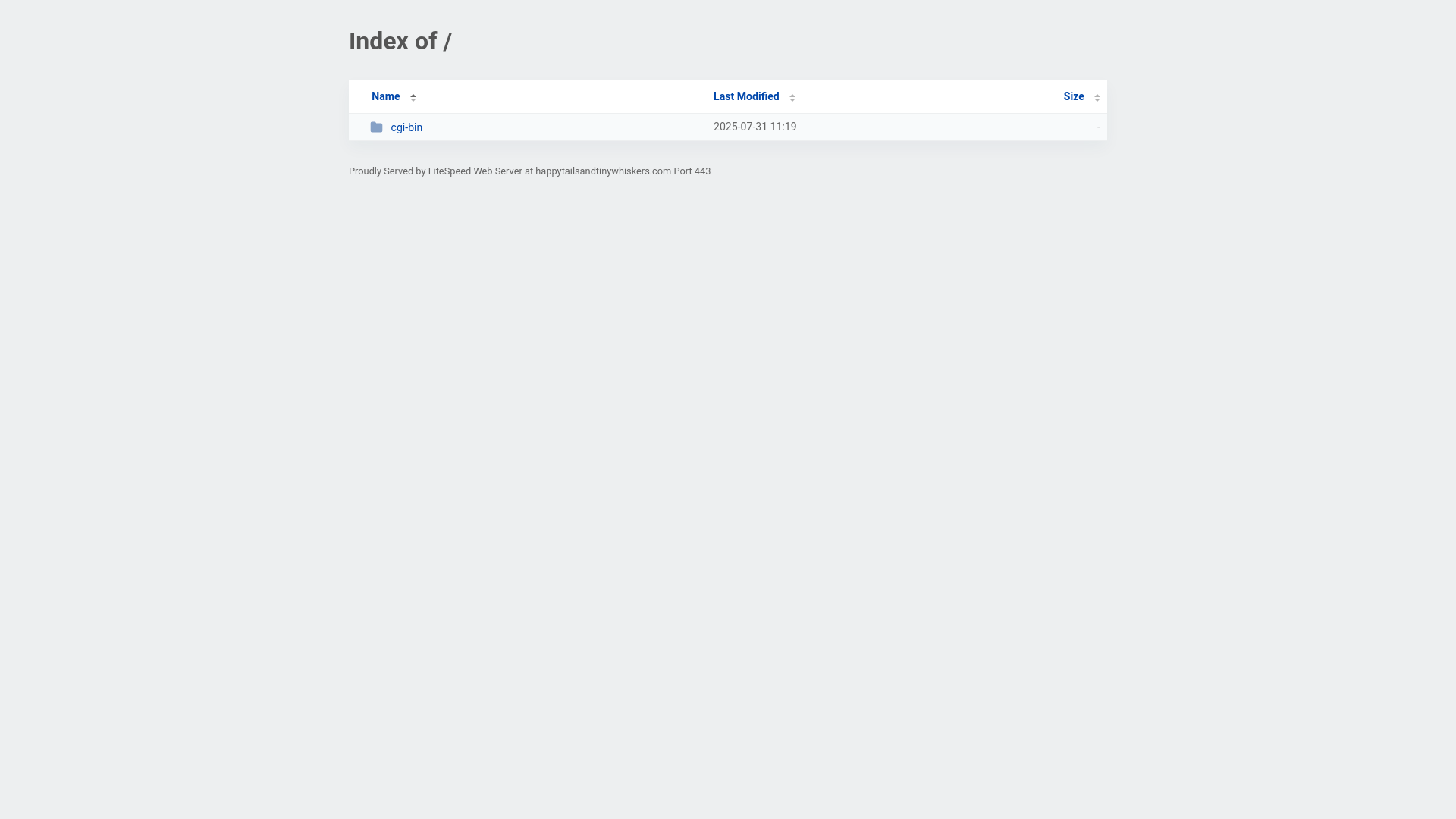 website screenshot of https://happytailsandtinywhiskers.com/