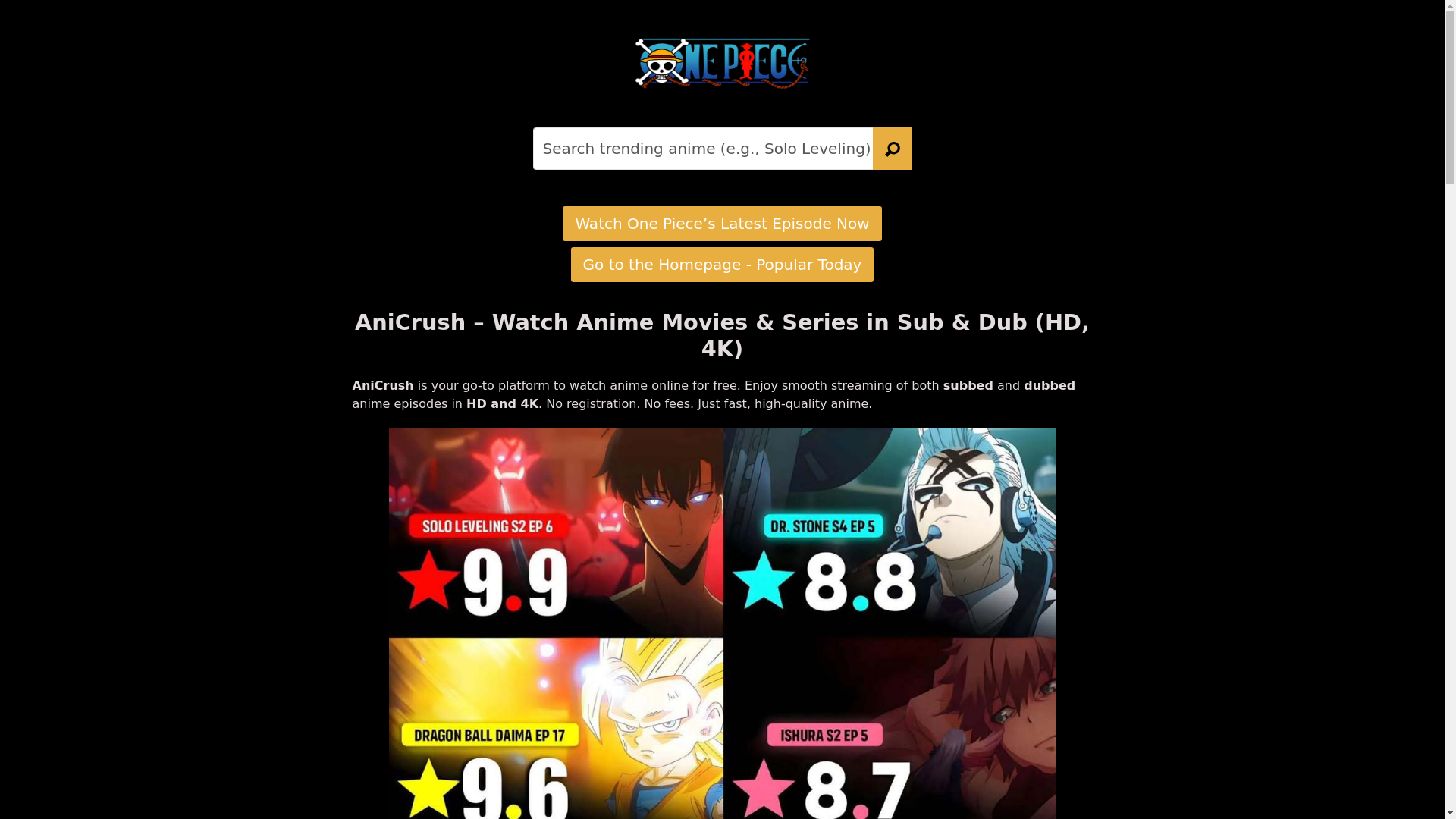 website screenshot of https://anicrush-8oh.pages.dev/