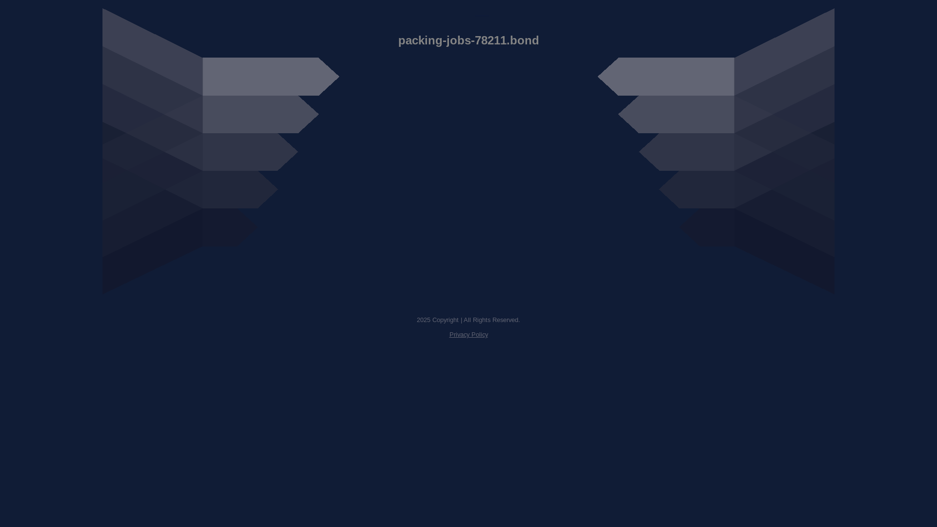 website screenshot of https://packing-jobs-78211.bond/