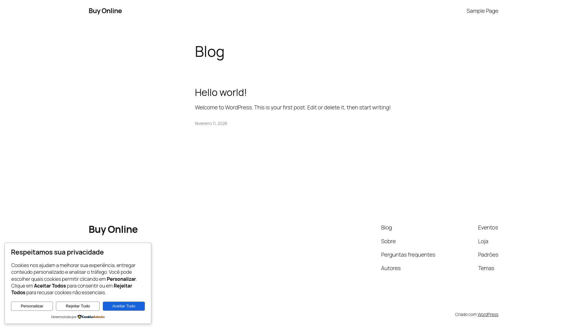 website screenshot of https://buyonlineprodcts.online/